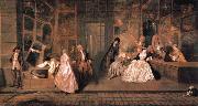 Jean-Antoine Watteau Gersaint-s Shopsign oil painting reproduction